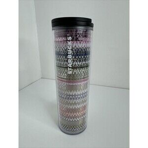 Starbucks Hearts Design Acrylic 16oz Tumbler 2017 NEW